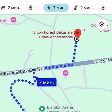 Snow Forest Bakuriani Apartment 10 Dış mekan fotoğraf